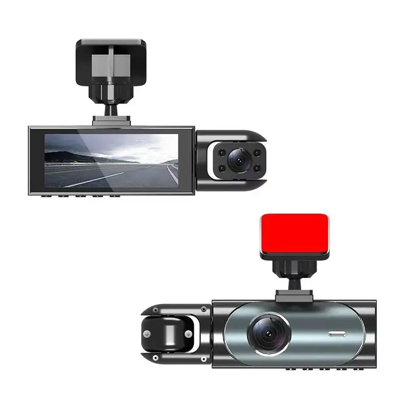 3 Kanallı Dvr 1080p Araç Kamerası,Dahili Wifi,Gece Görüşü,Döngü Kayıt Ve Ips Ekran Özellikli